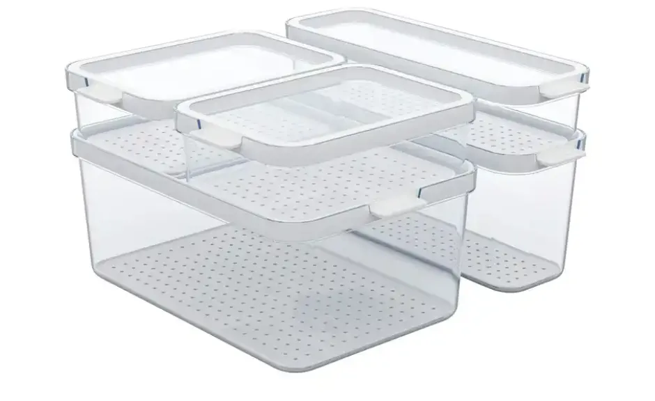 Rotho Kühlschrankorganizer-Set Cauma