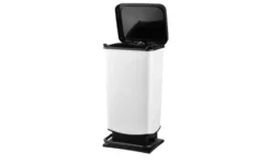 Rotho Treteimer 40 l Weiß Paso