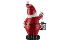 Santa Figur mit Laterne