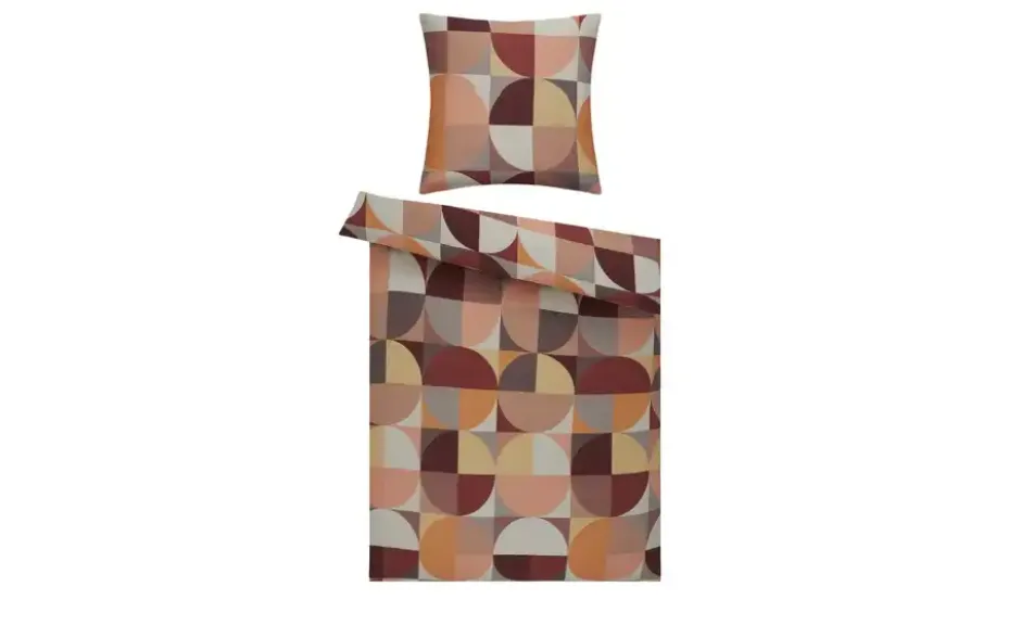 Satin Bettwäsche Retro Disco