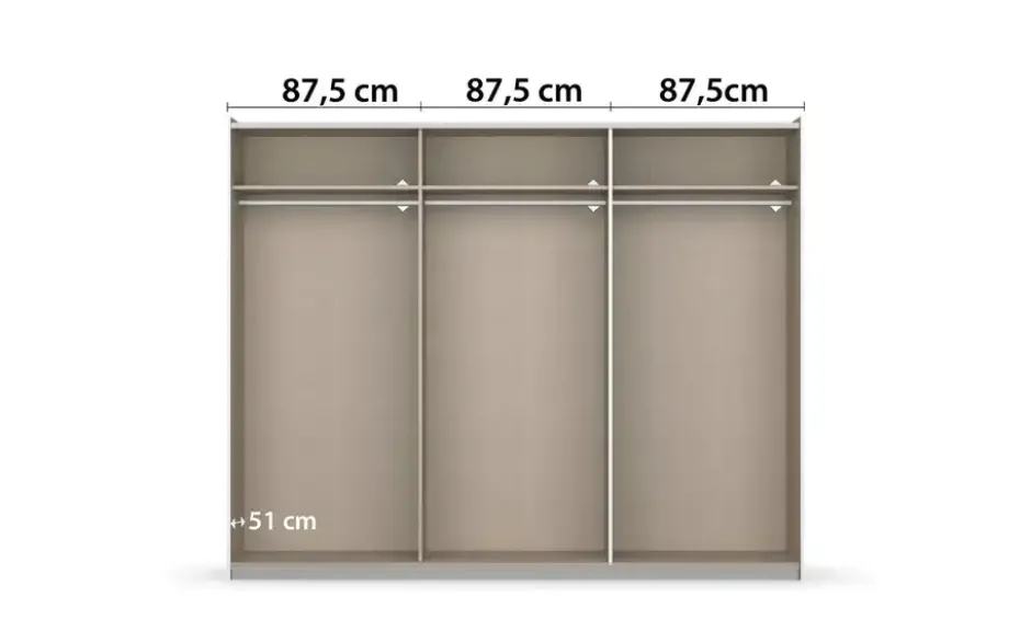 Schwebetürenschrank Aurelia