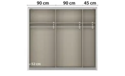 Schwebetürenschrank Quadra