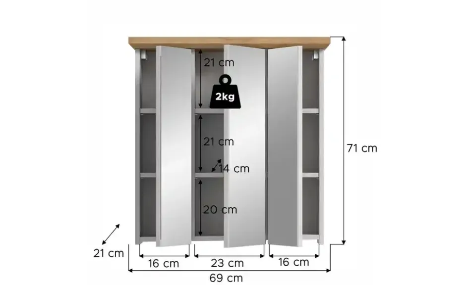 Spiegelschrank