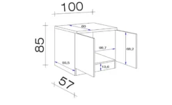 Spülenschrank Mol