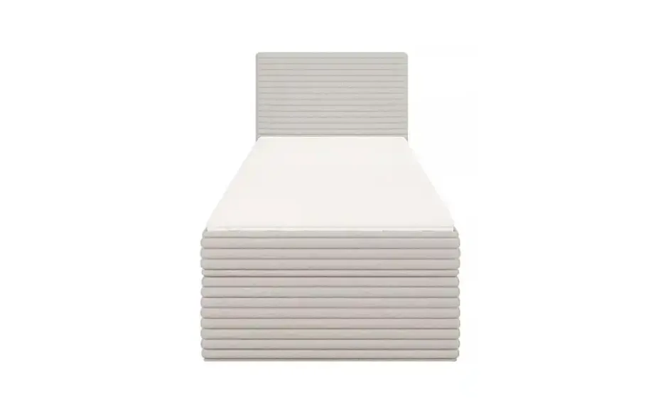 S-STYLE Boxbett .css-bauhey::before{content:'- ';}.css-bauhey::after{content:'- ';}Cord, mit Stauraum und Topper, H3 Neo
