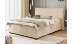 S-STYLE Boxbett .css-bauhey::before{content:'- ';}.css-bauhey::after{content:'- ';}mit Bettkasten, Cord, H3 Lovetti