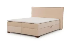 S-STYLE Boxbett .css-bauhey::before{content:'- ';}.css-bauhey::after{content:'- ';}mit Bettkasten, Strukturstoff mit Cordoptik, H3 Lovetti