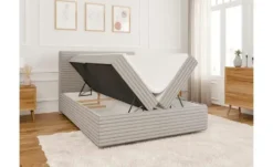 S-STYLE Boxbett .css-bauhey::before{content:'- ';}.css-bauhey::after{content:'- ';}Cord, mit Stauraum und Topper, H3 Neo