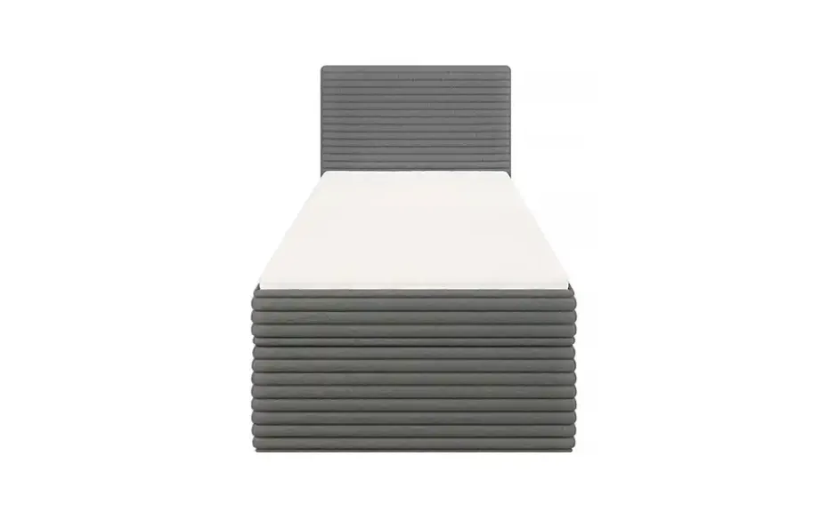 S-STYLE Boxbett .css-bauhey::before{content:'- ';}.css-bauhey::after{content:'- ';}Cord, mit Stauraum und Topper, H3 Neo
