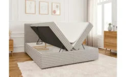 S-STYLE Boxbett .css-bauhey::before{content:'- ';}.css-bauhey::after{content:'- ';}Cord, mit Stauraum und Topper, H3 Neo