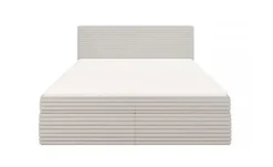 S-STYLE Boxbett .css-bauhey::before{content:'- ';}.css-bauhey::after{content:'- ';}Cord, mit Stauraum und Topper, H3 Neo