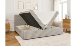 S-STYLE Boxbett .css-bauhey::before{content:'- ';}.css-bauhey::after{content:'- ';}Cord, mit Stauraum und Topper, H3 Neo
