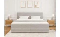 S-STYLE Boxbett .css-bauhey::before{content:'- ';}.css-bauhey::after{content:'- ';}Cord, mit Stauraum und Topper, H3 Neo