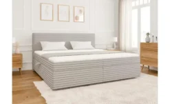 S-STYLE Boxbett .css-bauhey::before{content:'- ';}.css-bauhey::after{content:'- ';}Cord, mit Stauraum und Topper, H3 Neo