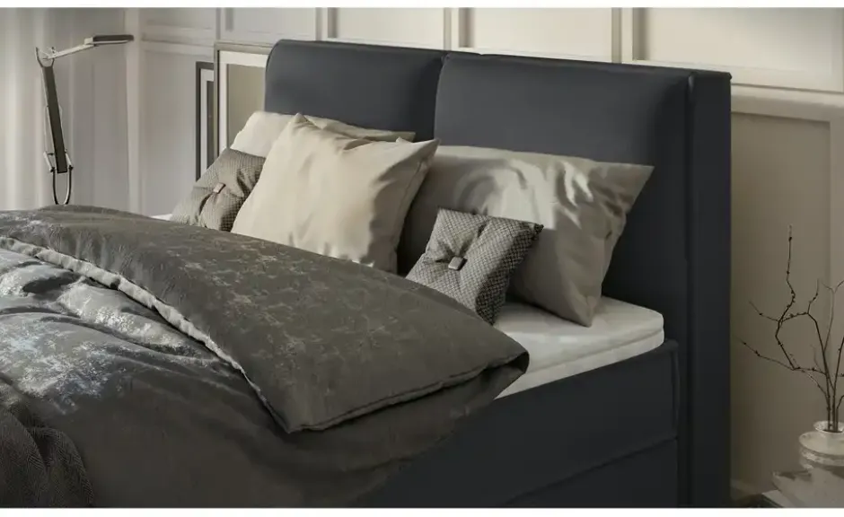 S-STYLE Boxbett .css-bauhey::before{content:'- ';}.css-bauhey::after{content:'- ';}mit Stauraum und Topper, H3 Uma