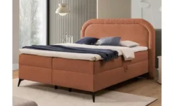 S-STYLE Boxbett .css-bauhey::before{content:'- ';}.css-bauhey::after{content:'- ';}mit Bettkasten, Bouclé-Stoff Sonna