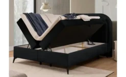 S-STYLE Boxbett .css-bauhey::before{content:'- ';}.css-bauhey::after{content:'- ';}mit Bettkasten, Bouclé-Stoff Sonna