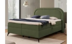 S-STYLE Boxbett .css-bauhey::before{content:'- ';}.css-bauhey::after{content:'- ';}mit Bettkasten, Bouclé-Stoff Sonna
