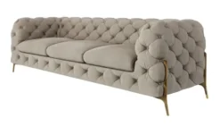 S-STYLE Chesterfield Einzelsofa Natalie