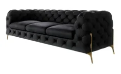 S-STYLE Chesterfield Einzelsofa Natalie