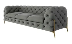 S-STYLE Chesterfield Einzelsofa Natalie
