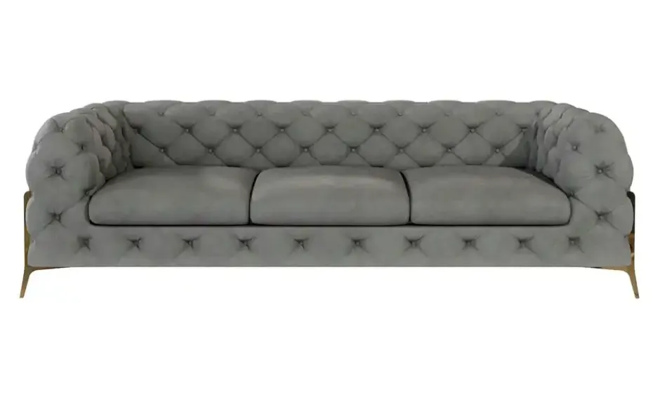 S-STYLE Chesterfield Einzelsofa Natalie