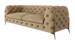 S-STYLE Chesterfield Einzelsofa Natalie