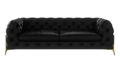 S-STYLE Chesterfield Einzelsofa Natalie