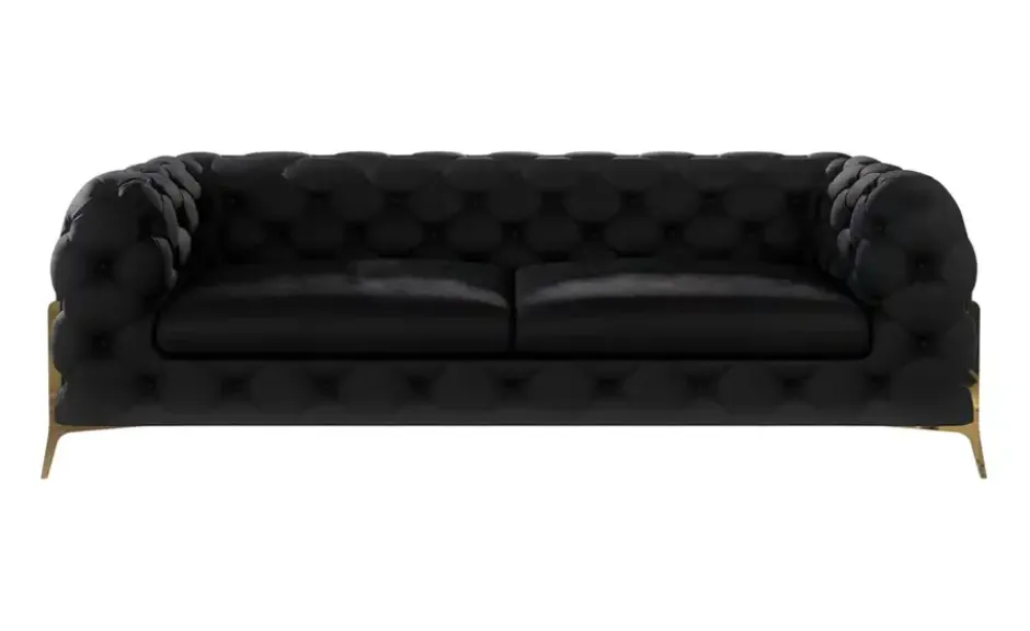 S-STYLE Chesterfield Einzelsofa Natalie