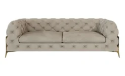 S-STYLE Chesterfield Einzelsofa Natalie