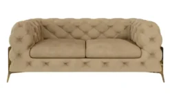 S-STYLE Chesterfield Einzelsofa Natalie