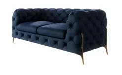 S-STYLE Chesterfield Einzelsofa Natalie
