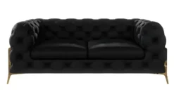 S-STYLE Chesterfield Einzelsofa Natalie