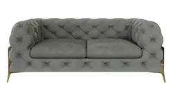 S-STYLE Chesterfield Einzelsofa Natalie