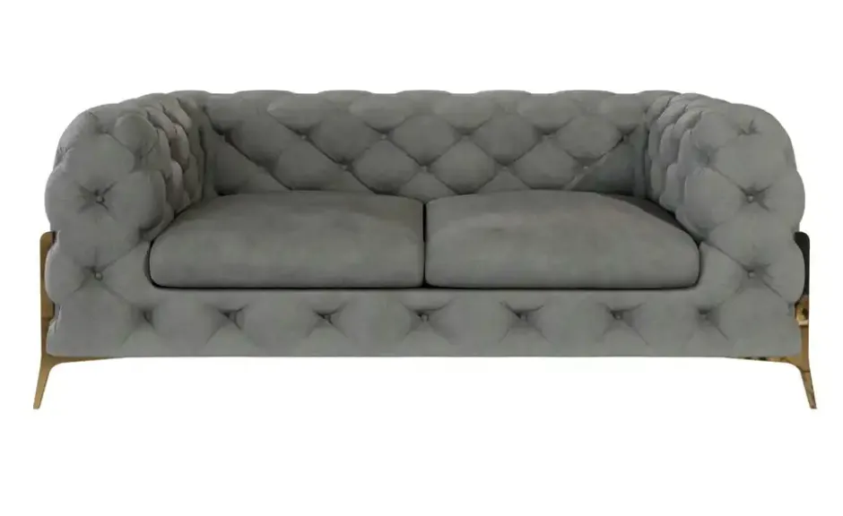 S-STYLE Chesterfield Einzelsofa Natalie