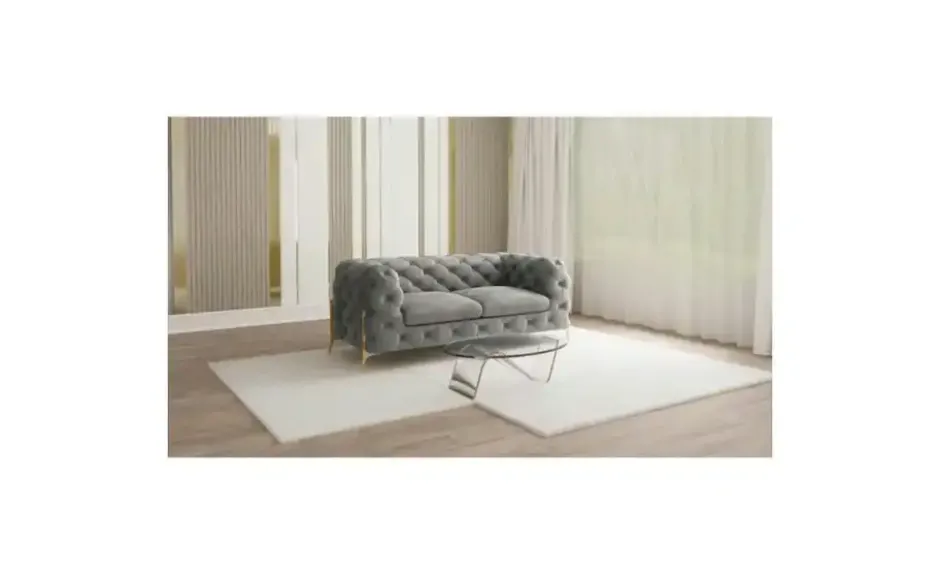 S-STYLE Chesterfield Einzelsofa Natalie