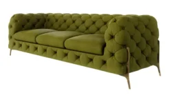 S-STYLE Chesterfield Einzelsofa Natalie