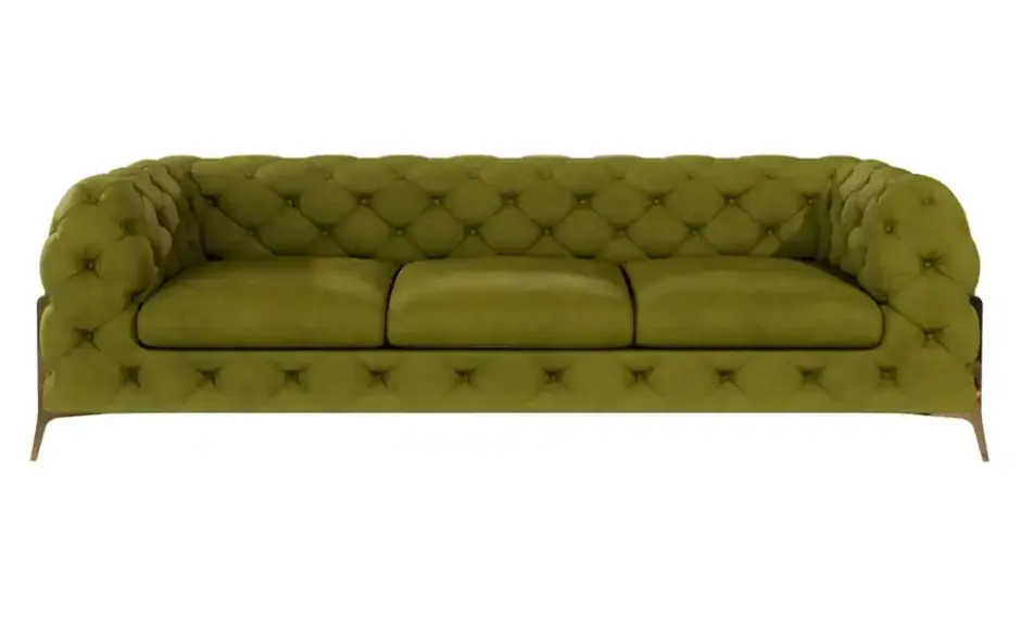 S-STYLE Chesterfield Einzelsofa Natalie