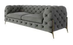 S-STYLE Chesterfield Einzelsofa Natalie