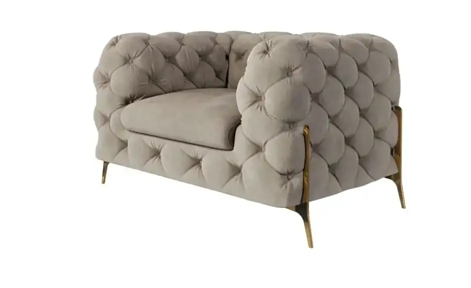 S-STYLE Chesterfield Sessel Natalie