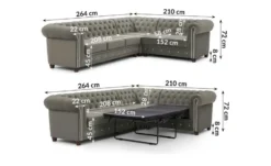 S-STYLE Ecksofa