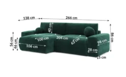S-STYLE Ecksofa