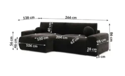 S-STYLE Ecksofa