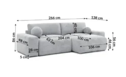 S-STYLE Ecksofa