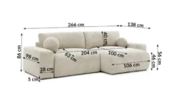 S-STYLE Ecksofa