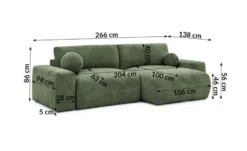 S-STYLE Ecksofa