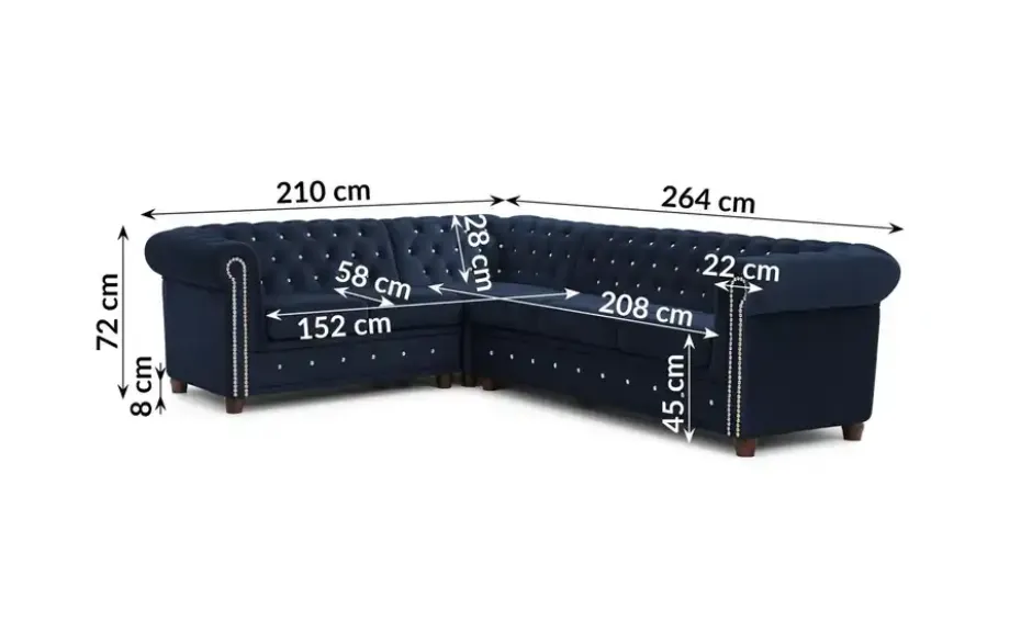 S-STYLE Ecksofa