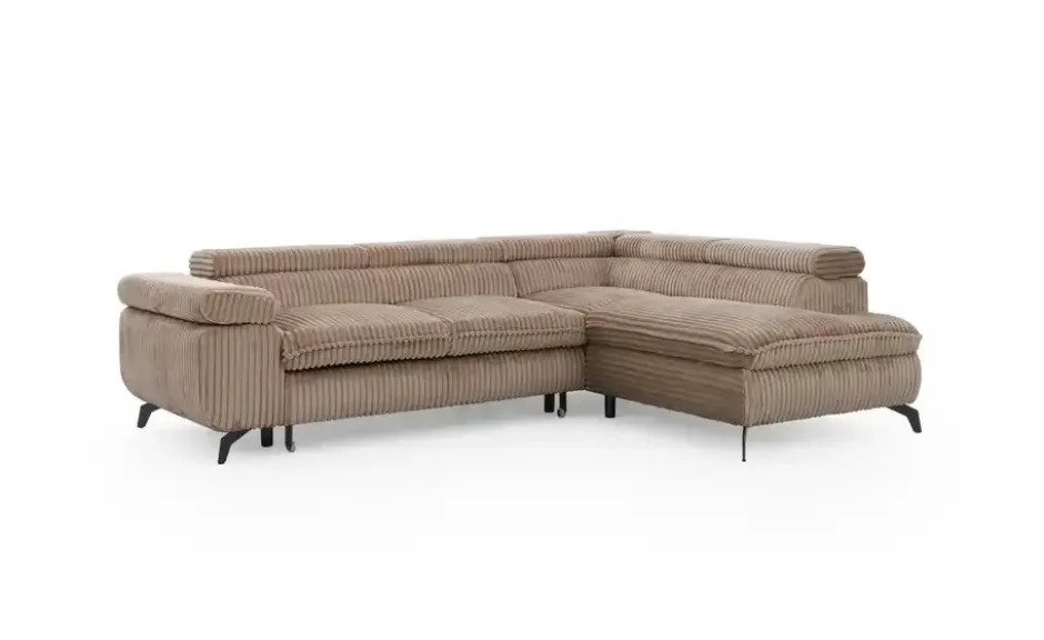 S-STYLE Ecksofa .css-bauhey::before{content:'- ';}.css-bauhey::after{content:'- ';}mit Schlaffunktion Bonnie
