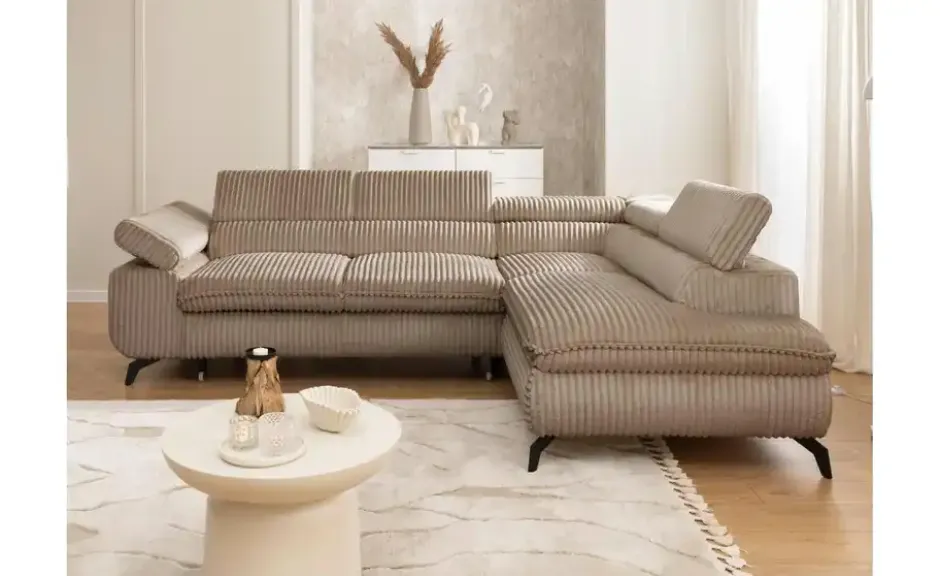 S-STYLE Ecksofa .css-bauhey::before{content:'- ';}.css-bauhey::after{content:'- ';}mit Schlaffunktion Bonnie