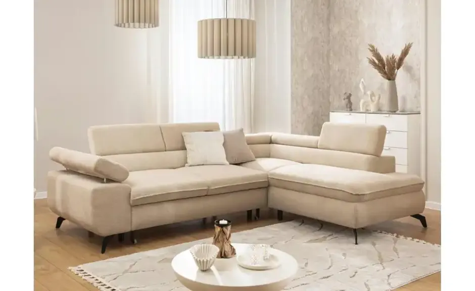 S-STYLE Ecksofa .css-bauhey::before{content:'- ';}.css-bauhey::after{content:'- ';}mit Schlaffunktion Bonnie